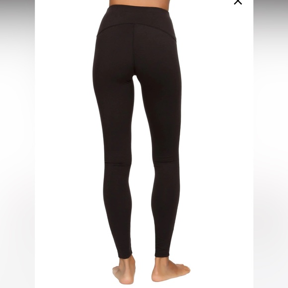 Velvety Soft High-Waisted Legging Black tights - Picture 4 of 11